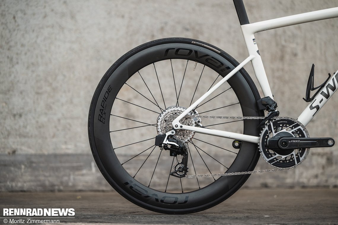Während die Front Aero-optimiert ist