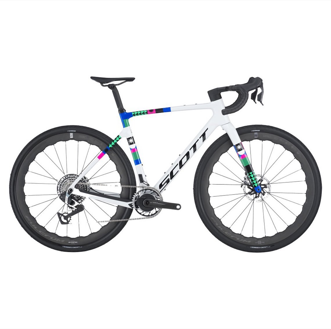 Das Scott Addict Gravel gehört ebenfalls zu den vielseitigen Racern.