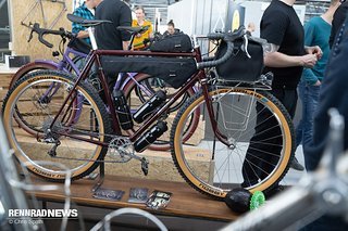 Auf dieser Bespoked war auch ein offroad orientierter Randonneur zu sehen. Auf dieser Bespoked war auch ein offroad orientierter Randonneur zu sehen.
